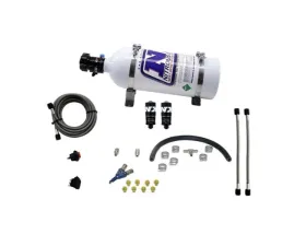 Nitrous Express 35-75HP Hitman EFI Single Nozzle Piranha Nitrous Kit with 5lbs Bottle