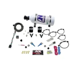 Nitrous Express 100-300HP Universal Ford EFI Dual Nozzle Nitrous Kit with 5lbs Bottle