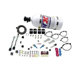 Nitrous Express 50-150HP x 2 Ford EFI Dual Stage Nitrous Kit with 10lbs Bottle
