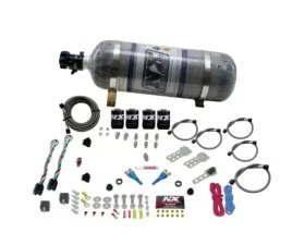 Nitrous Express 50-150HP x 2 Ford EFI Dual Stage Nitrous Kit with 12lbs Bottle