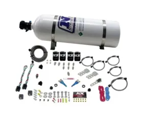 Nitrous Express 50-150HP x 2 with 15lb Bottle Ford EFI Dual Stage Nitrous Kit