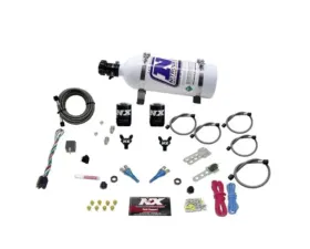 Nitrous Express 100-300HP Universal GM EFI Dual Nozzle Nitrous Kit with 5lbs Bottle