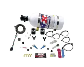 Nitrous Express 100-300HP Universal GM EFI Dual Nozzle Nitrous Kit with 10lbs Bottle