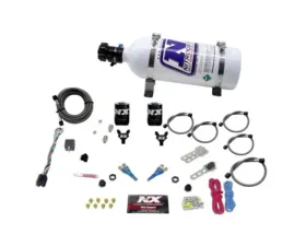 Nitrous Express 100-300HP Dodge EFI Full Race Dual Nozzle Nitrous Kit with 5lbs Bottle