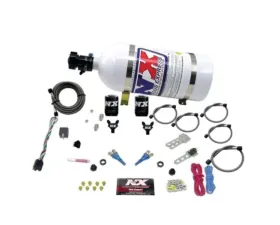 Nitrous Express 100-300HP Dodge EFI Full Race Dual Nozzle Nitrous Kit with 10lbs Bottle