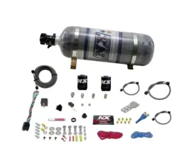Nitrous Express 100-250HP Dodge EFI Race Single Nozzle Nitrous Kit with 12lbs Bottle