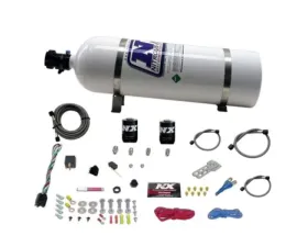 Nitrous Express 100-250HP Dodge EFI Race Single Nozzle Nitrous Kit with 15lbs Bottle