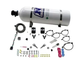 Nitrous Express 100-300HP EFI Dual Nozzle with 15lbs Bottle Dodge Viper 2008-2010