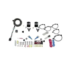 Nitrous Express 35-50-75HP Dual Nozzle Sport Compact Nitrous Kit without Bottle