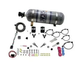Nitrous Express 35-150HP Dual Nozzle with 12lbs Bottle Nissan 350Z | 370Z | Infiniti G35 2003-2018