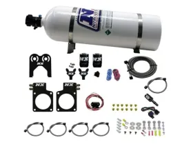 Nitrous Express 35-300HP Nitrous Plate Kit with 15lbs Bottle Nissan GT-R