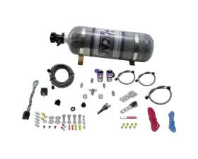 Nitrous Express 25-35-50HP Sub C Nitrous Kit with 12lbs Bottle
