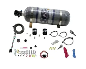 Nitrous Express 35-150HP Single Nozzle Fly By Wire Nitrous Kit with 12lbs Bottle Dodge Hemi | SRT8 2006-2020