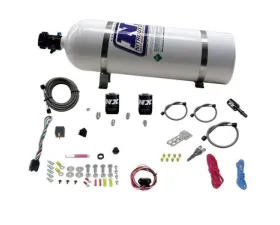 Nitrous Express 35-150HP Single Nozzle Fly By Wire Nitrous Kit with 15lbs Bottle Dodge Hemi | SRT8 2006-2020