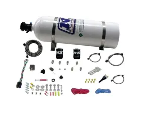 Nitrous Express 35-150HP All GM EFI Single Nozzle Nitrous Kit with 15lbs Bottle