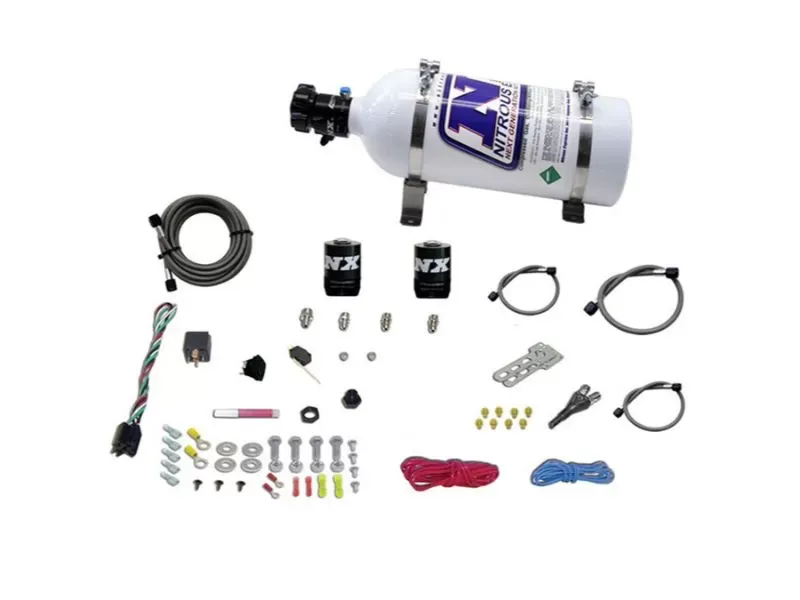 Nitrous Express 35-150HP All Dodge EFI Single Nozzle Nitrous Kit with 5lbs Bottle - 20921-05