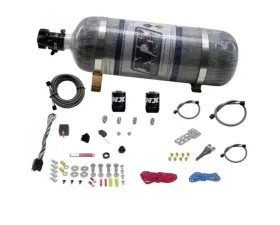 Nitrous Express 35-150HP All Dodge EFI Single Nozzle Nitrous Kit with 12lbs Bottle