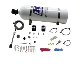Nitrous Express 35-150HP All Dodge EFI Single Nozzle Nitrous Kit with 15bs Bottle
