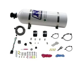 Nitrous Express 35 -50-150HP All Ford EFI Single Nozzle Nitrous Kit with 15lb Bottle
