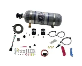 Nitrous Express 35-150HP Single Nozzle Nitrous Kit with 12lbs Bottle Chevrolet Camaro 5th Gen 2010-2015