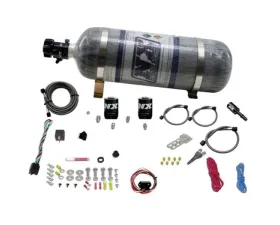 Nitrous Express 35-150HP Coyote Single Nozzle Nitrous Kit with 12lbs Bottle Ford Mustang GT 5.0L 2011-2015