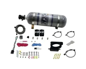 Nitrous Express 50-350HP GM LS 78mm 3-Bolt Nitrous Plate Kit with 12lbs Bottle Chevrolet| GMC 1997-2006