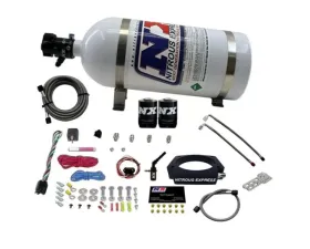 Nitrous Express 35-300HP Nitrous Plate Kit with 10lbs Bottle GM 6.2L Truck 2014+