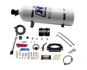 Nitrous Express 35-300HP Nitrous Plate Kit with 15lbs Bottle GM 6.2L Truck 2014+