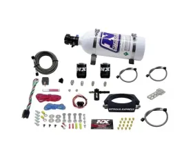 Nitrous Express 50-300HP Nitrous Plate Kit with 5lbs Bottle Chevrolet Corvette C7 | Camaro 6.2L 2014+