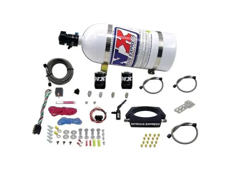 Nitrous Express 50-300HP Nitrous Plate Kit with 10lb Bottle Chevrolet Corvette C7 | Camaro 2014+ - 20938-10
