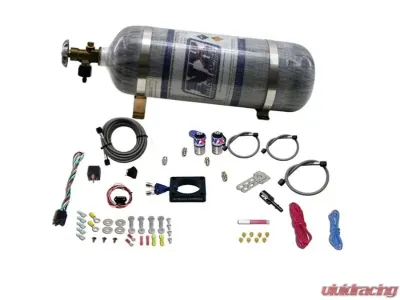 Nitrous Express 35-100HP Turbo Nitrous Plate Kit with 12lbs Bottle Dodge Dart 1.4L 2013+ - 20941-12