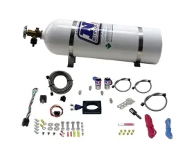 Nitrous Express 35-100HP Turbo Nitrous Plate Kit with 15lbs Bottle Dodge Dart 1.4L 2013+