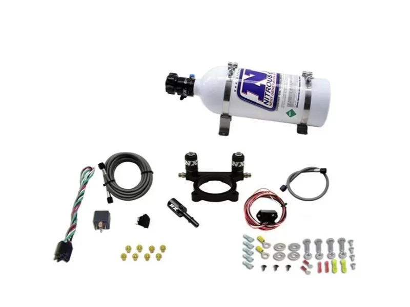 Nitrous Express 35-100HP Turbo Nitrous Plate Kit with 5lbs Bottle Dodge Dart 2.0L 2013+ - 20942-05
