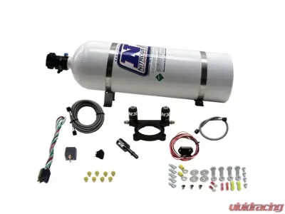 Nitrous Express Nitrous Plate Kit with 15lbs Bottle Dodge Challenger | Charger SRT Hellcat | Demon 2015-2020 - 20943-15