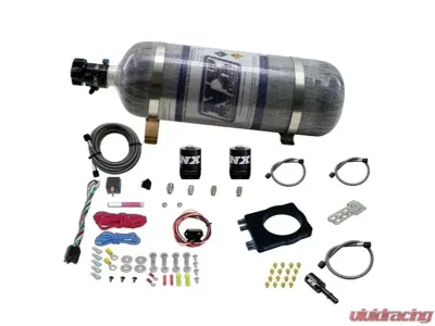 Nitrous Express 50-400HP Nitrous Plate Kit with 12lb Bottle Dodge | Jeep | Chrysler 2005-2020 - 20944-12