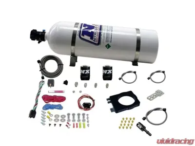 Nitrous Express 50-400HP Nitrous Plate Kit with 15lb Bottle Dodge | Jeep | Chrysler 2005-2020 - 20944-15