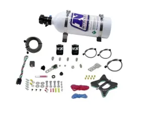 Nitrous Express 50-150HP 2 Valve Nitrous Plate Kit with 5lbs Bottle Ford 4.6L 1996-2004
