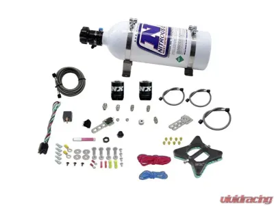Nitrous Express 50-150HP 2 Valve Nitrous Plate Kit with 5lbs Bottle Ford 4.6L 1996-2004 - 20946-05