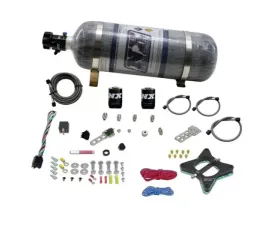 Nitrous Express 50-150HP 2 Valve Nitrous Plate Kit with 12lbs Bottle Ford 4.6L 1996-2004