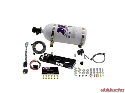 Nitrous Express 50-150HP 3 Valve Nitrous Plate Kit with 5lbs Bottle Ford 4.6L 2005-2010 - 20947-05