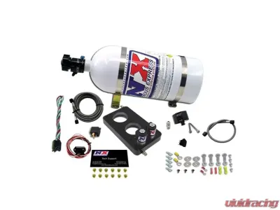 Nitrous Express 50-150HP 3 Valve Nitrous Plate Kit with 10lbs Bottle Ford 4.6L 2005-2010 - 20947-10