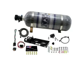 Nitrous Express 50-150HP 3 Valve Nitrous Plate Kit with 12lbs Bottle Ford 4.6L 2005-2010