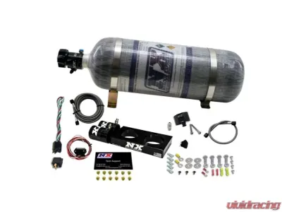 Nitrous Express 50-150HP 3 Valve Nitrous Plate Kit with 12lbs Bottle Ford 4.6L 2005-2010 - 20947-12
