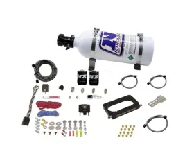 Nitrous Express 4 Valve 50-300HP Nitrous Kit with 5lbs Bottle Ford Mustang Cobra | Mach 1 1996-2004