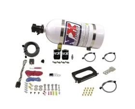 Nitrous Express 4 Valve 50-300HP Nitrous Kit with 10lbs Bottle Ford Mustang Cobra | Mach 1 1996-2004