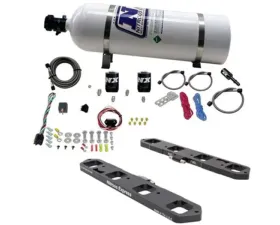 Nitrous Express Direct Port Plate System with 15lb Bottle Dodge | Jeep 5.7 | 6.1 | 6.4 Hemi 2005-2022