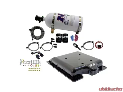 Nitrous Express 100-400HP Supercharger Lid Nitrous Kit with 10lb Bottle Dodge Hellcat | Demon 2015-2021 - 20972-10