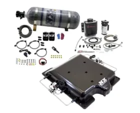 Nitrous Express Supercharger Lid Nitrous | Water Injection Kit 100-400HP with 12lb Bottle Dodge Hellcat 2015-2020