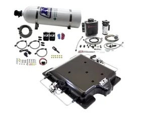 Nitrous Express Supercharger Lid Nitrous | Water Injection Kit 100-400HP with 15lbs Bottle Dodge Hellcat 2015-2020