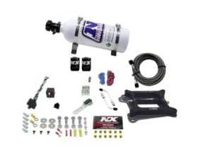 Nitrous Express 4150 4-BBL 50-300HP Gasoline Nitrous Kit with 5lbs Bottle